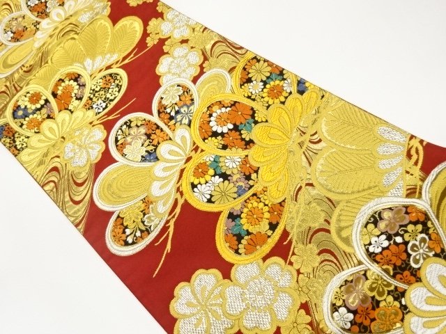 Japanese Kimono / Fukuro Obi Silk